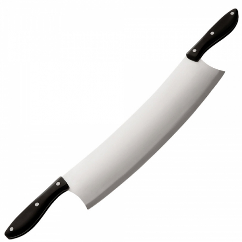 Nůž na pizzu / Rocking Pizza Cutter a Chopper (55209)